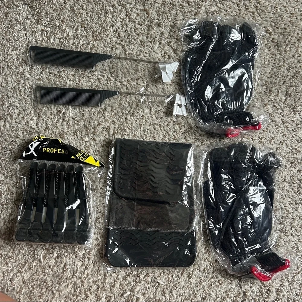 NWT Heat Resistant Gloves Hair Tools Hair Styling Curling Iron Hair Wands